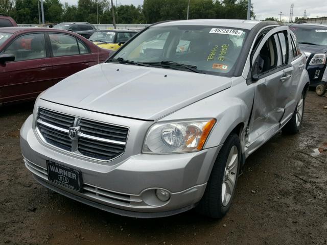 1B3CB3HA6BD295124 - 2011 DODGE CALIBER MA SILVER photo 2