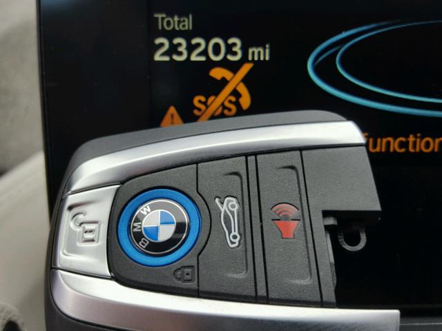 WBY1Z4C51EV276656 - 2014 BMW I3 REX SILVER photo 8