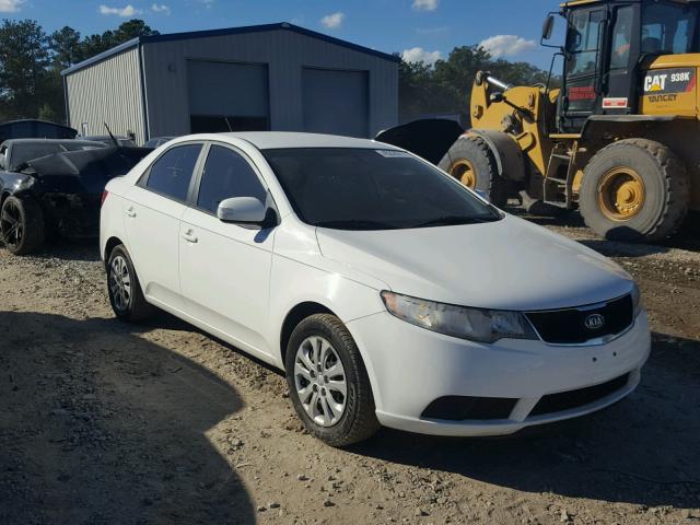 KNAFU4A24A5088560 - 2010 KIA FORTE EX WHITE photo 1