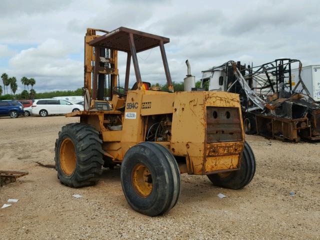 207D - 1979 CASE FORKLIFT YELLOW photo 3