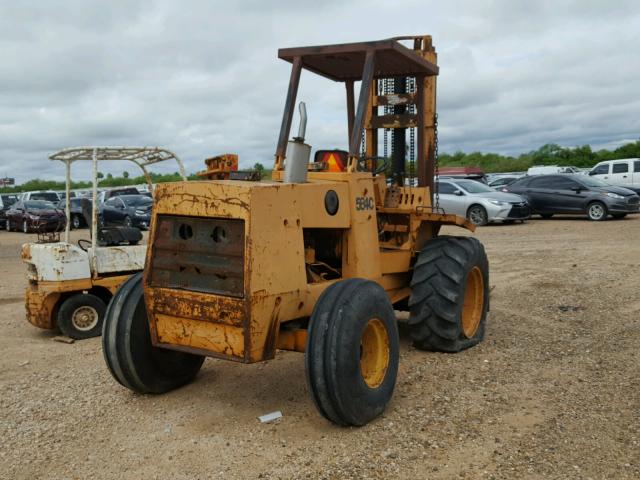207D - 1979 CASE FORKLIFT YELLOW photo 4