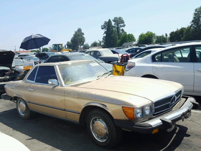 00010704412020116 - 1974 MERCEDES-BENZ 450 SL GOLD photo 1