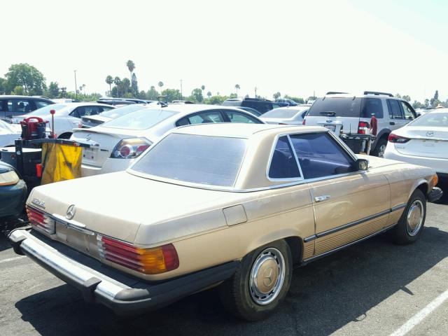 00010704412020116 - 1974 MERCEDES-BENZ 450 SL GOLD photo 4