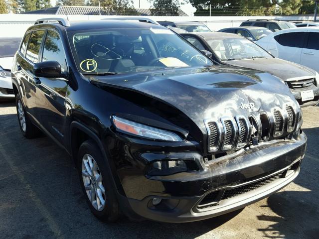 1C4PJLCS0EW262325 - 2014 JEEP CHEROKEE L BLACK photo 1