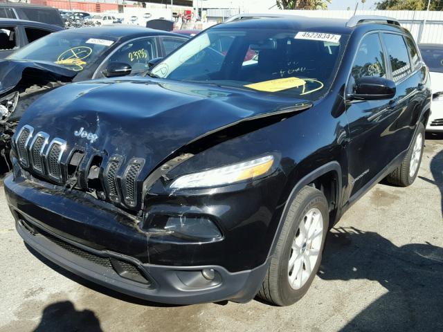 1C4PJLCS0EW262325 - 2014 JEEP CHEROKEE L BLACK photo 2