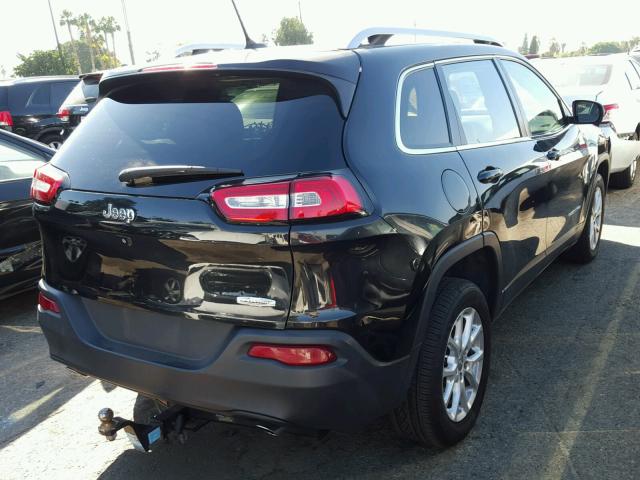 1C4PJLCS0EW262325 - 2014 JEEP CHEROKEE L BLACK photo 4