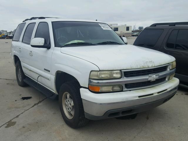 1GNEC13Z02R171530 - 2002 CHEVROLET TAHOE C150 WHITE photo 1