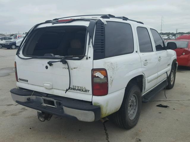 1GNEC13Z02R171530 - 2002 CHEVROLET TAHOE C150 WHITE photo 4