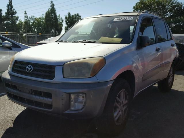 JTEGH20V020050703 - 2002 TOYOTA RAV4 SILVER photo 2