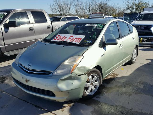 JTDKB20U977570940 - 2007 TOYOTA PRIUS GREEN photo 2