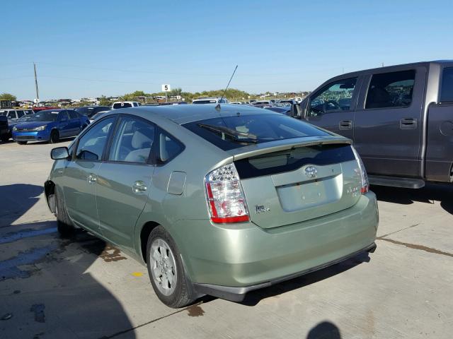 JTDKB20U977570940 - 2007 TOYOTA PRIUS GREEN photo 3