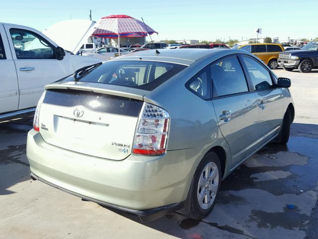 JTDKB20U977570940 - 2007 TOYOTA PRIUS GREEN photo 4