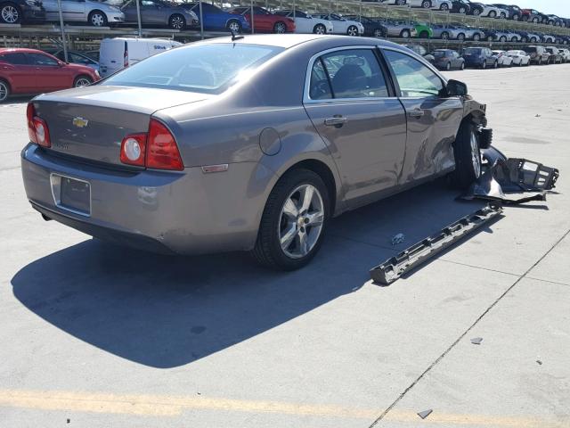 1G1ZD5EB5AF297292 - 2010 CHEVROLET MALIBU 2LT BROWN photo 4