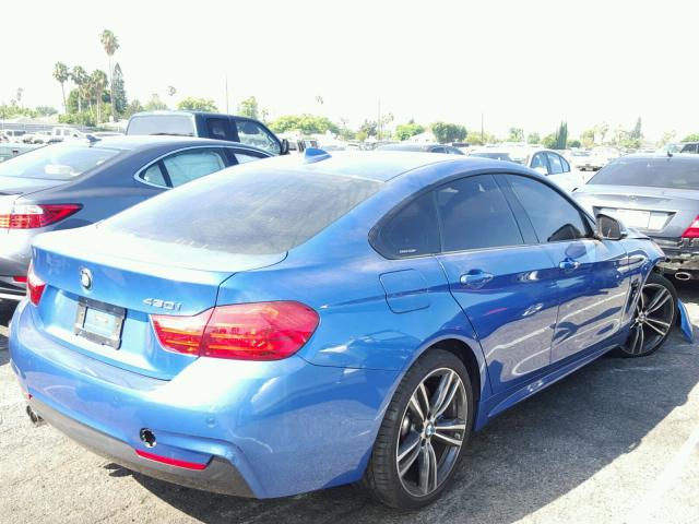 WBA4F7C33HG788772 - 2017 BMW 430I GRAN BLUE photo 4