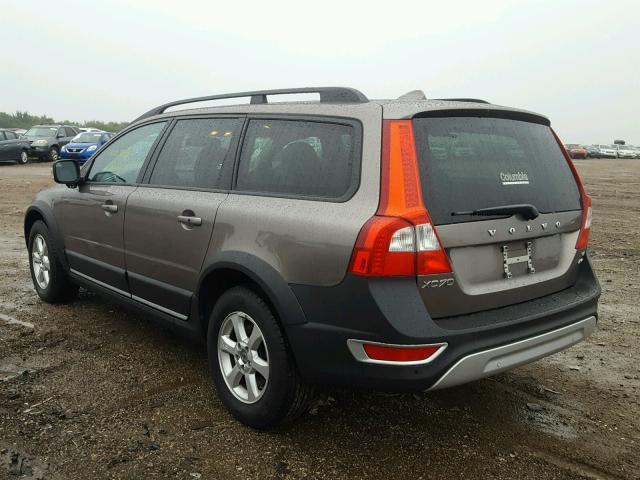 YV4BZ982X81035365 - 2008 VOLVO XC70 GRAY photo 3