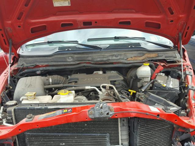 3D7KS26DX5G744268 - 2005 DODGE RAM 2500 S Qırmızı foto 7