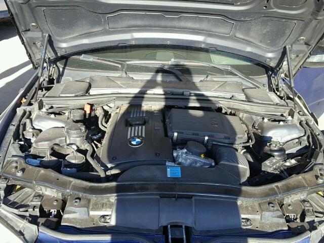 WBAKG1C53BE362733 - 2011 BMW 335 IS BLUE photo 7