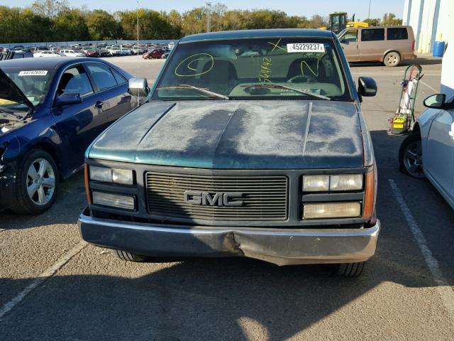 1GTEC14Z8SZ564442 - 1995 GMC SIERRA BLUE photo 7