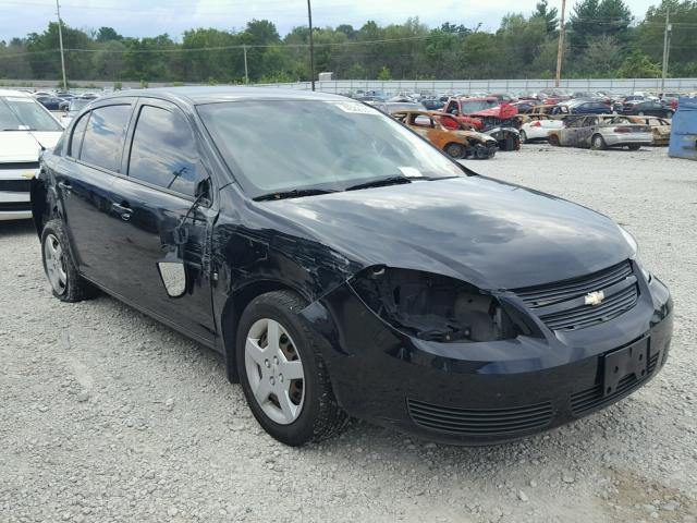 1G1AL55F277304382 - 2007 CHEVROLET COBALT LT BLACK photo 1