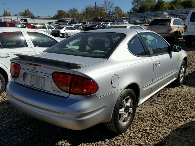 1G3NL12E94C121934 - 2004 OLDSMOBILE ALERO GL SILVER photo 4