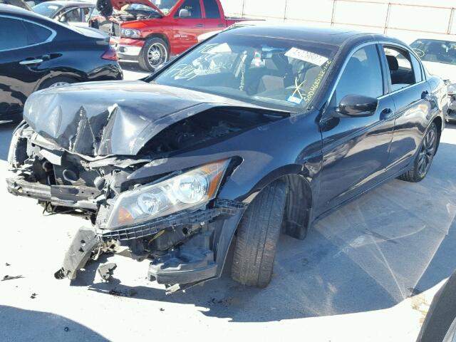 1HGCP2F78BA071776 - 2011 HONDA ACCORD EX BLACK photo 2