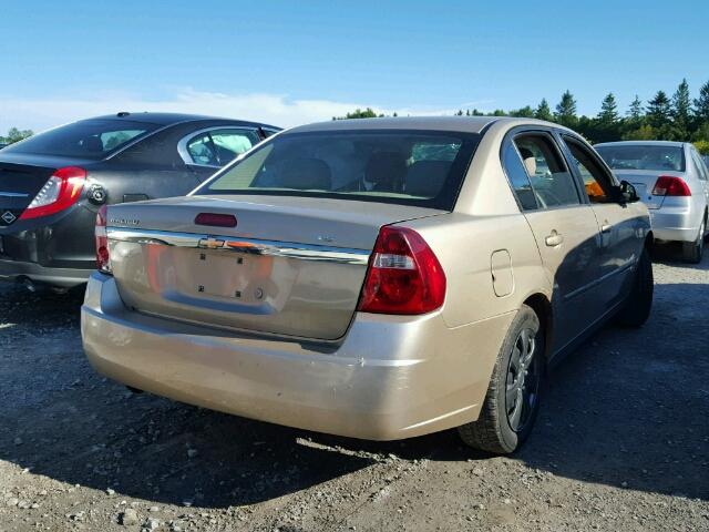 1G1ZS58F87F265630 - 2007 CHEVROLET MALIBU LS ბეჟი ფოტო 4