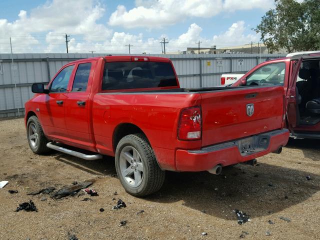 1C6RR6FT3ES154819 - 2014 RAM 1500 ST RED photo 3