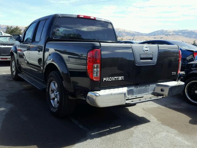 1N6AD07U99C405932 - 2009 NISSAN FRONTIER C BLACK photo 3