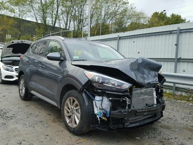 KM8J3CA46HU438438 - 2017 HYUNDAI TUCSON LIM GRAY photo 1