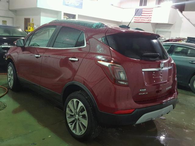 KL4CJESB2HB060412 - 2017 BUICK ENCORE PRE RED photo 3