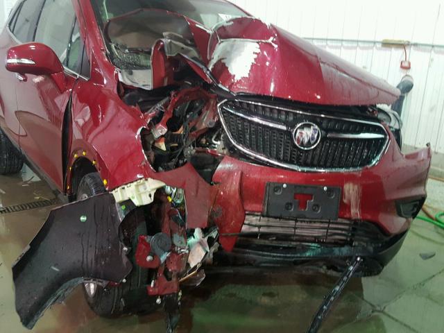 KL4CJESB2HB060412 - 2017 BUICK ENCORE PRE RED photo 9