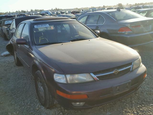 JN1CA21D4VM513519 - 1997 NISSAN MAXIMA GLE MAROON photo 1