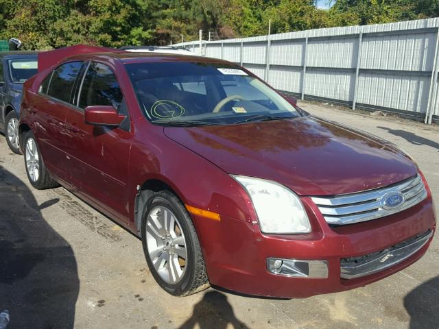 3FAHP08156R176066 - 2006 FORD FUSION SEL BURGUNDY photo 1