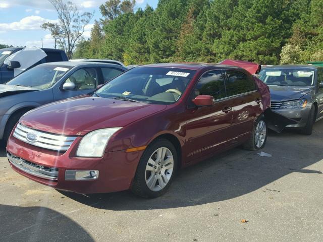 3FAHP08156R176066 - 2006 FORD FUSION SEL BURGUNDY photo 2