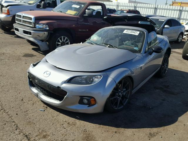 JM1NC2MF4F0240734 - 2015 MAZDA MX-5 MIATA GRAY photo 2