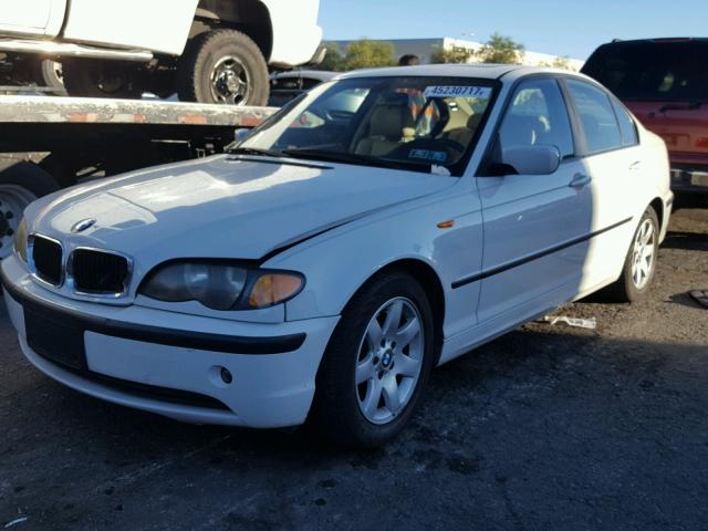 WBAET37434NJ84007 - 2004 BMW 325 I WHITE photo 2