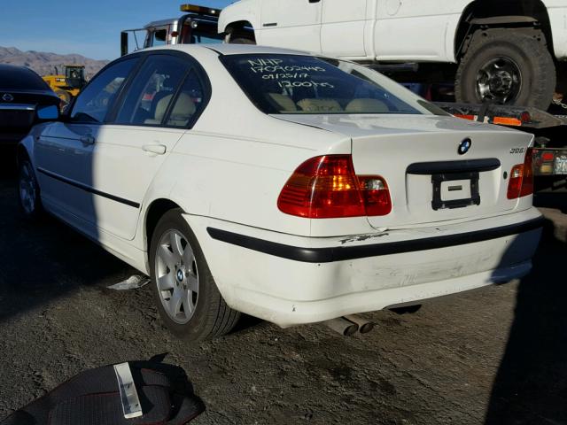 WBAET37434NJ84007 - 2004 BMW 325 I WHITE photo 3