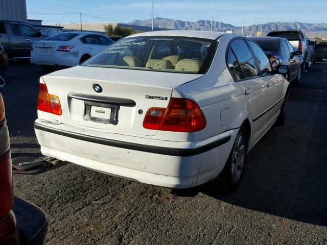 WBAET37434NJ84007 - 2004 BMW 325 I WHITE photo 4