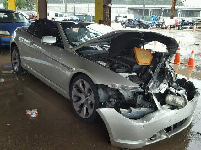 WBAEK13476CN75463 - 2006 BMW 650I SILVER photo 1