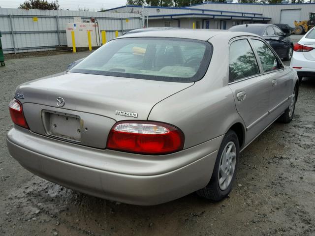 1YVGF22D325288766 - 2002 MAZDA 626 ES BEIGE photo 4