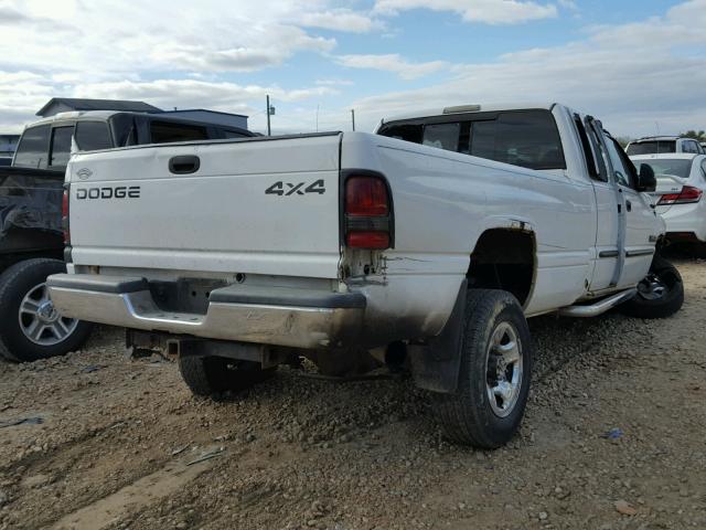 3B7KF23C52M237883 - 2002 DODGE RAM 2500 WHITE photo 4