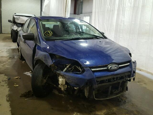 1FAHP3E23CL322943 - 2012 FORD FOCUS S BLUE photo 9