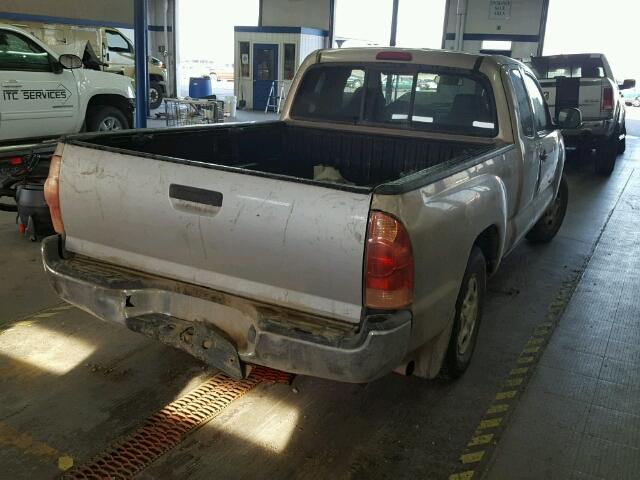 5TETX22N07Z380822 - 2007 TOYOTA TACOMA ACC GRAY photo 4