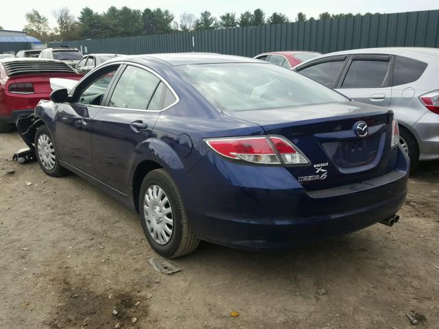 1YVHZ8BH3A5M53389 - 2010 MAZDA 6 I BLUE photo 3