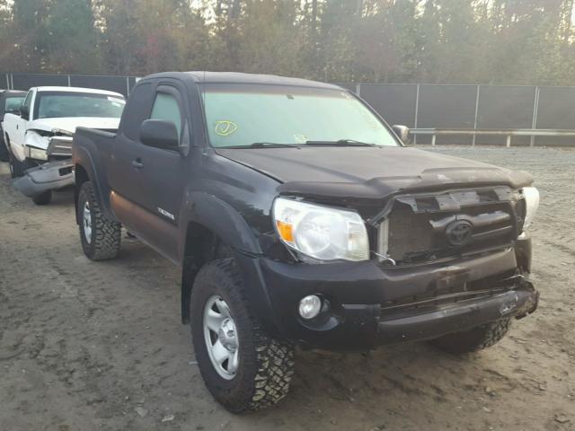 5TEUX42N66Z314192 - 2006 TOYOTA TACOMA ACC BLACK photo 1