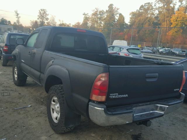 5TEUX42N66Z314192 - 2006 TOYOTA TACOMA ACC BLACK photo 3