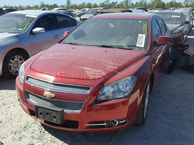 1G1ZE5E09CF326632 - 2012 CHEVROLET MALIBU LTZ RED photo 2