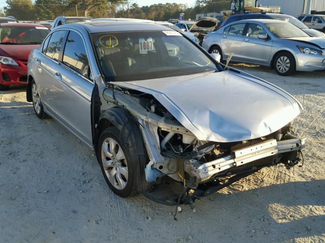 1HGCP26899A026168 - 2009 HONDA ACCORD EXL SILVER photo 1