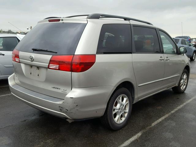 5TDBA23C55S043745 - 2005 TOYOTA SIENNA LE SILVER photo 4