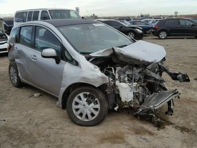 3N1CE2CP9EL413213 - 2014 NISSAN VERSA NOTE SILVER photo 1